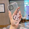 Foreign Trade Explosion Transparent Mobile Phone Case Iphone13 English Love Mobile Phone Case Apple 17pm Anti-drop Heat Dissipation Soft Case