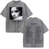 Olivia Dean Art Of Loving Tour 2026 Graphic Vintage Washed Tshirt Unisex Unisex Summer Loose Casual Cotton Oversized Tshirts Tops