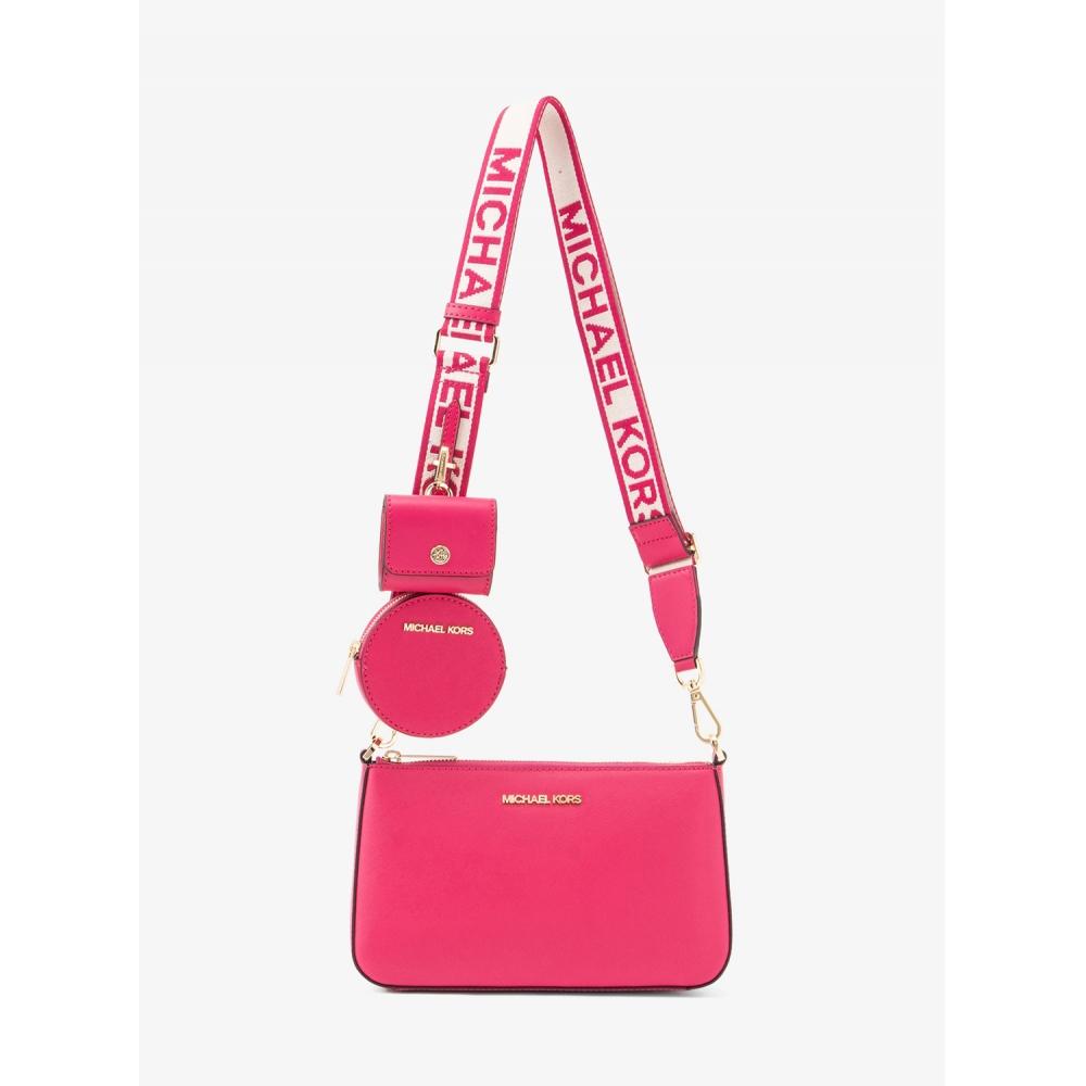

СУМКА MICHAEL KORS JET SET TRAVEL С TECH ATTACH SMALL 35S3GTVC5T1654 ЭЛЕКТРИЧЕСКИЙ РОЗОВЫЙ