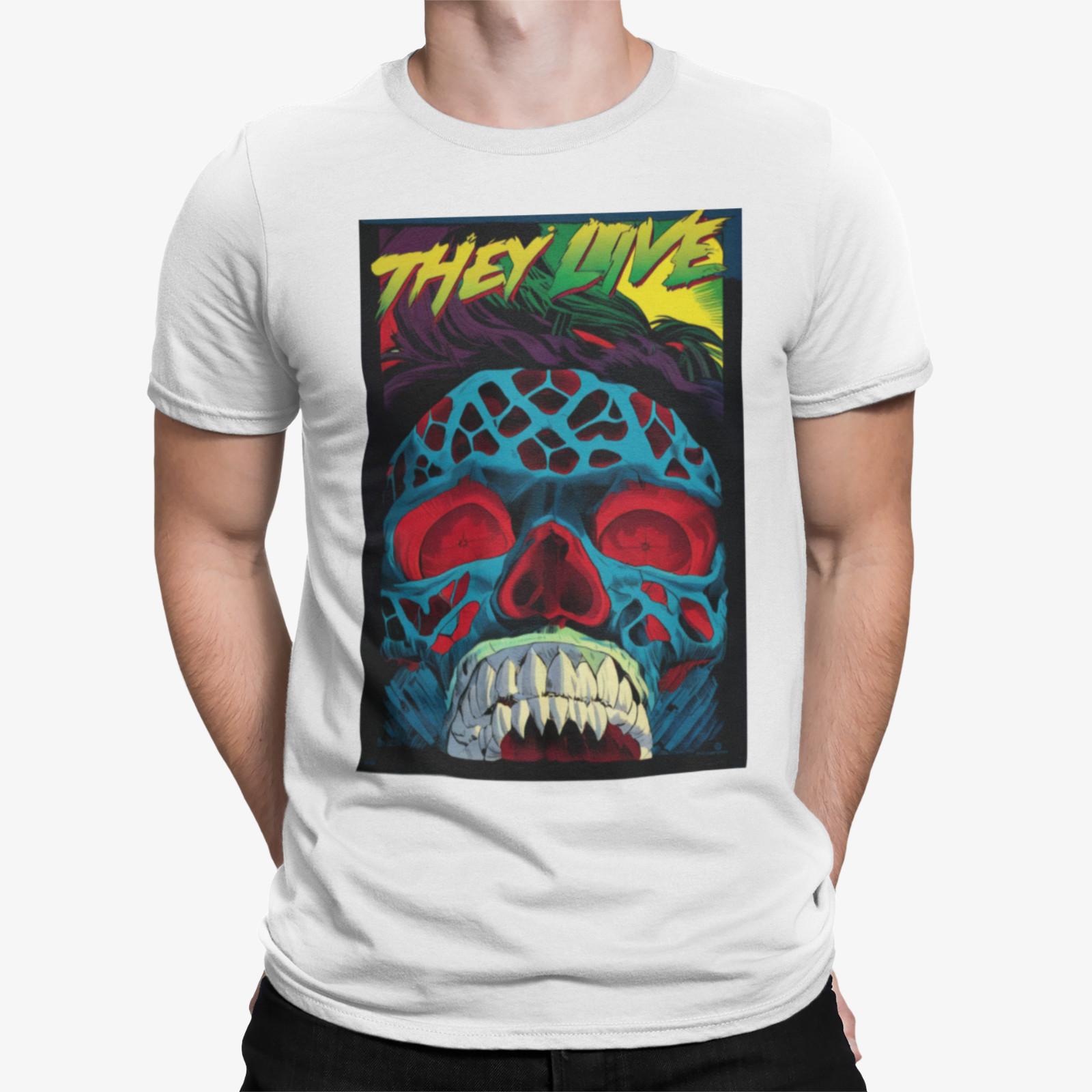 halloween funny gift film movie John carpenter sci fi t shirt for they live fans M
