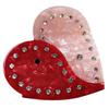 Love Heart Hair Claw for Women Acetate Acid Strong Clamp Hair Claw Clip Hair Styling Tool French Elegant Hair Decoration