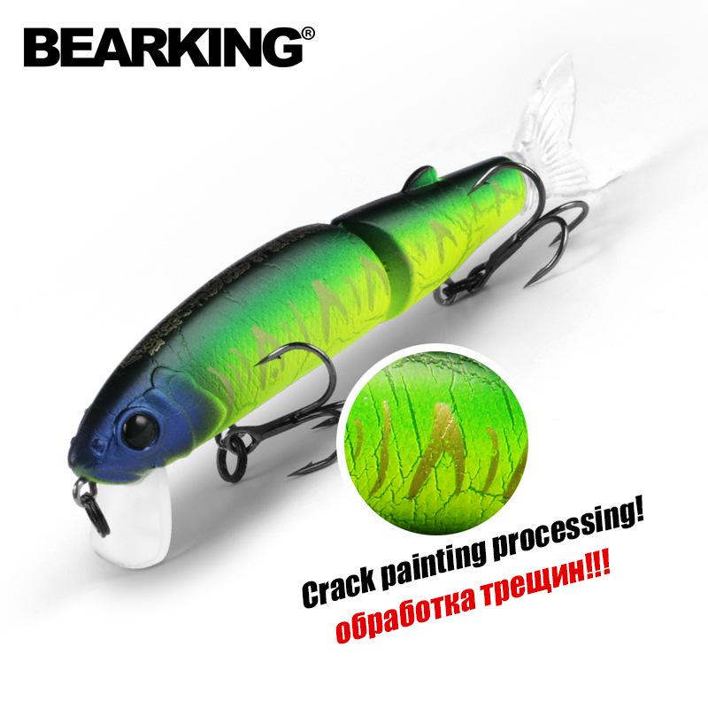 BEARKING 11.3cm 13.7g Wielosegmentowy Pływający Woblerek