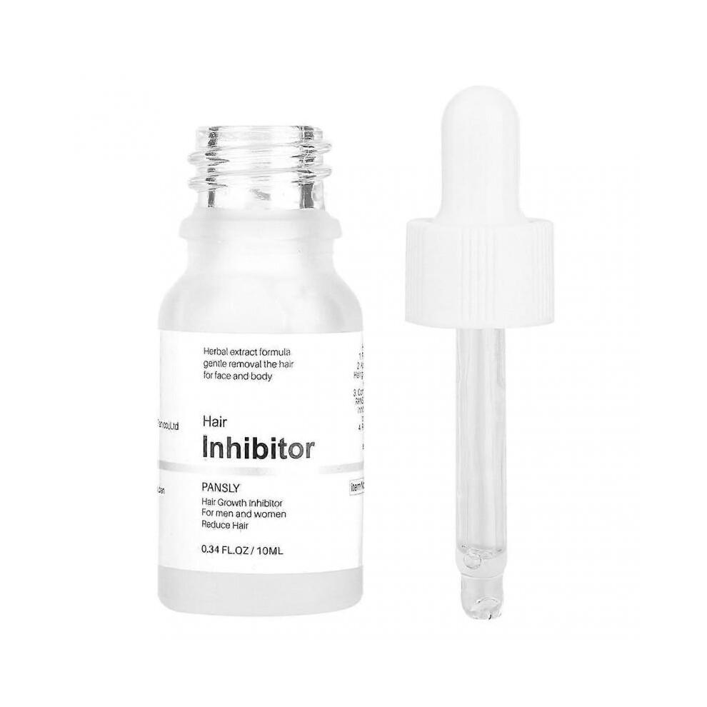Siero Riparatore Estratto Naturale di Piante da 10ML Inibitore della Crescita dei Capelli per Depilazione Corporea Permanente