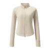 Gaofeng Schwarz Gold Damen Rundhals Langarm T-Shirt