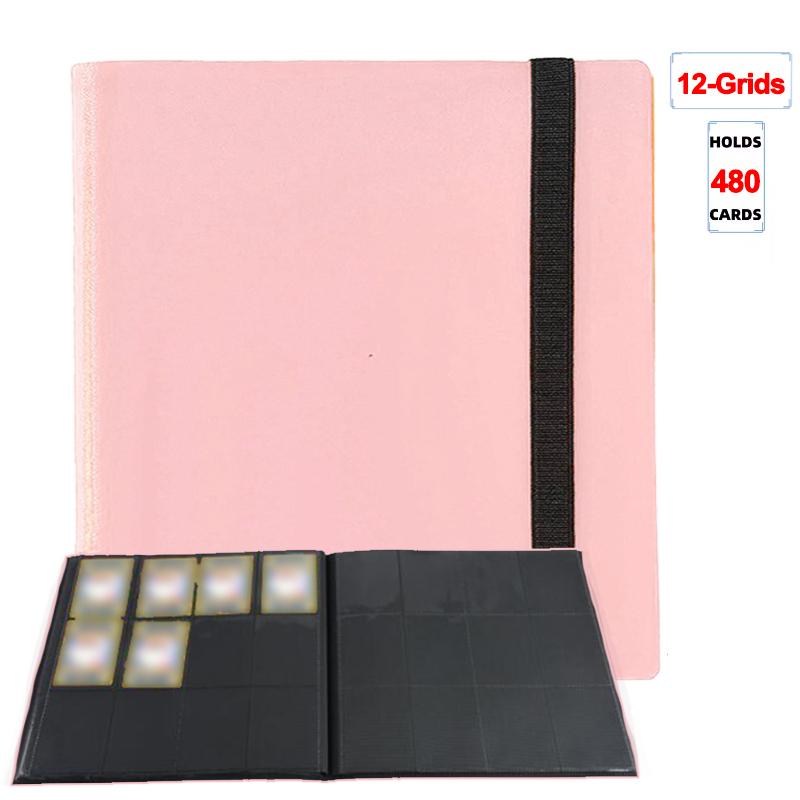 160/360/480 Cards Capacity Pocket Holder Binders Albums For Game Card Book Sleeve Holder PP Cover Ideal For Basketball Cards NEW