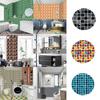Elegant Self-adhesive 10pc Kitchen Tile Stickers Featuring Mosaic Patterns For Easy Decor