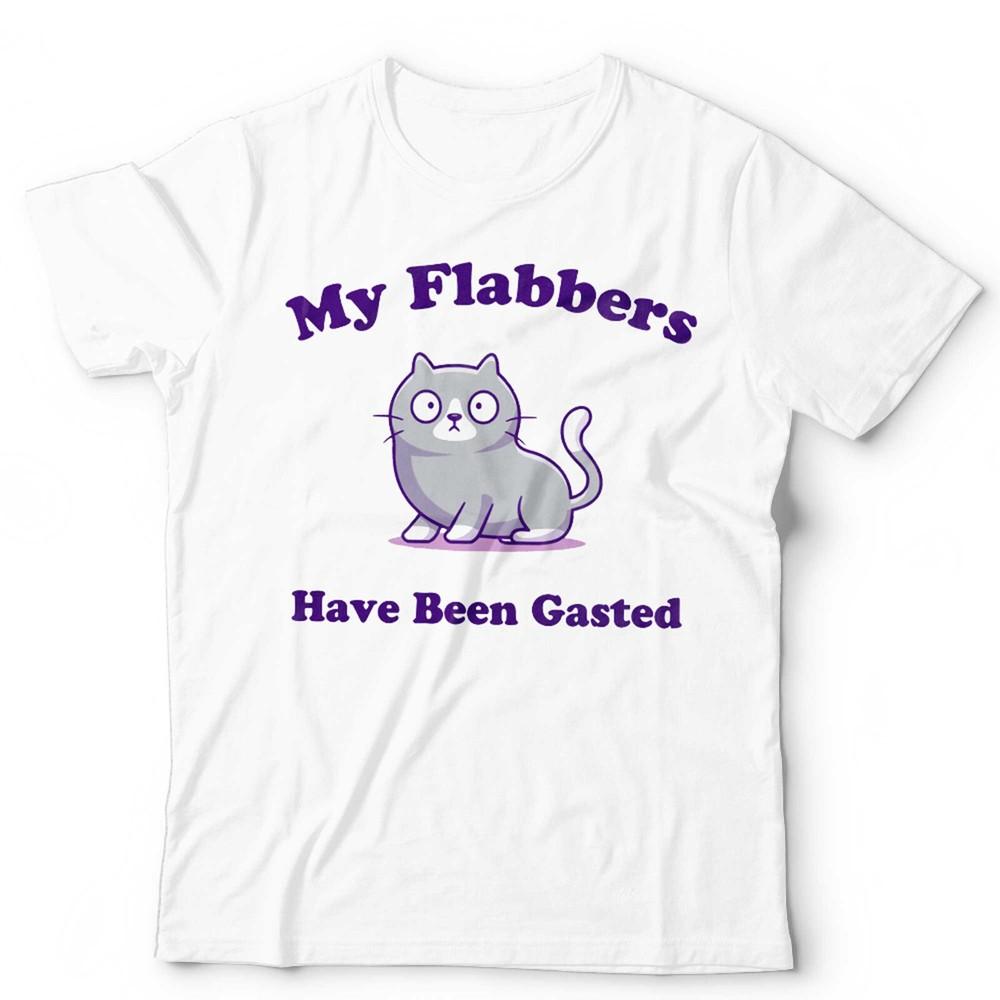 

Cat T Shirt My Flabbers Have Been Gasted Unisex and Kids Funny Kitten Cute Meme 4XL