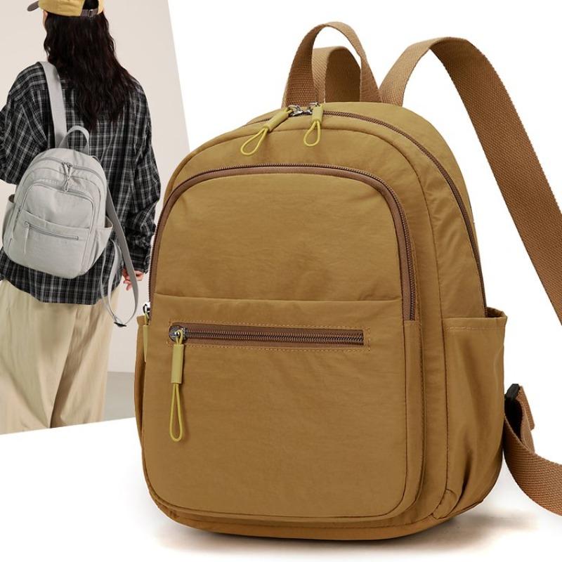 Mini Nylon Backpack Small Travel Backpack Portable Travel Backpack and Multi Pocket Design Suitable for Daily Commute Work Shopping and Short Trips