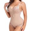 Dámské Sexy Jednodílné Krajkové Spodní prádlo Tenké Prodyšné Body Zvednutí bříška Zvednutí zadku Shapewear Bezešvé spodní prádlo