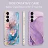 Marble Pattern Magnetic Case For Samsung Galaxy S26 S25 S24 Ultra S23 S24 S25 FE S22 Plus For Magsafe Wireless Charge TPU Cover
