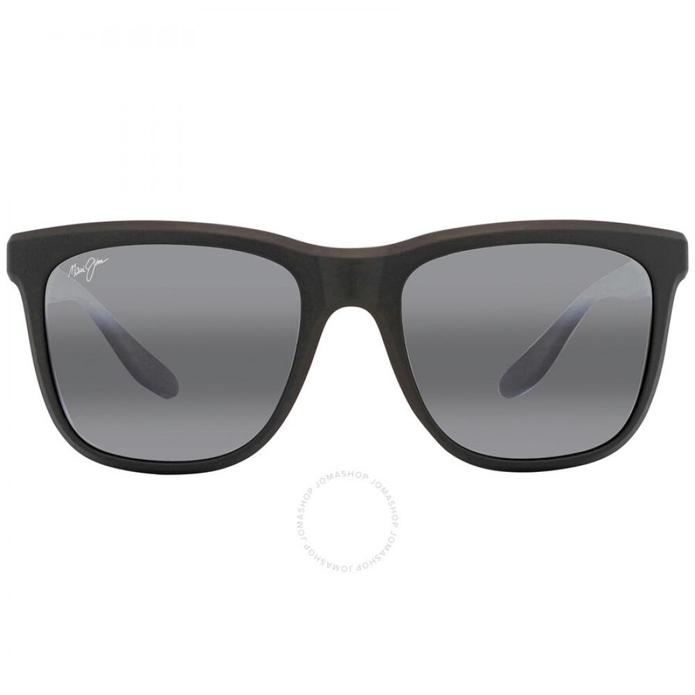 

Солнцезащитные очки унисекс нейтрально-серого цвета Maui Jim Pehu 602 02 55