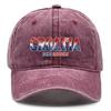 Snapback Baseball Cap With "CROATIA" "IDEMO HRVATSKA" Flag Printed , Adjustable Snapback Baseball Cap Retro All-season Hip Hop Leisure Dad Hat