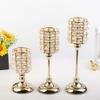 Crystal Candle Holder for Table Centerpieces Wedding Candle Stand Christmas Gift