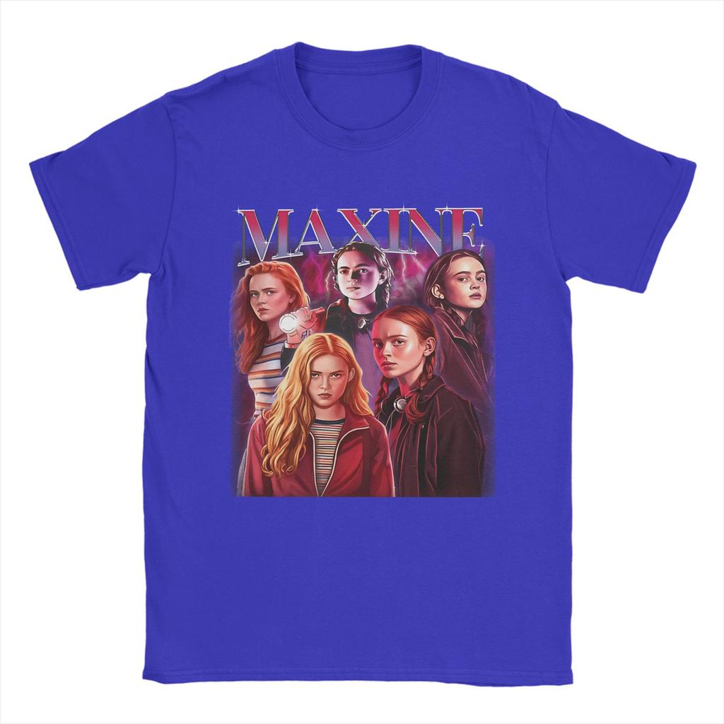 Streetwear T Shirt Summer Vintage Maxine Bootleg T Shirts Steve  Cotton Tshirt for Unisex Aesthetic Big Size Short Sleeve Clothes