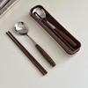 Portable Stainless Steel Spoon and Fork Set