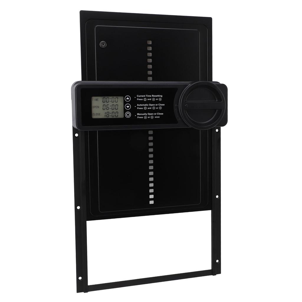Automatic Chicken Coop Door Electric Timer IPX45 Waterproof Aluminum Alloy Auto Opener