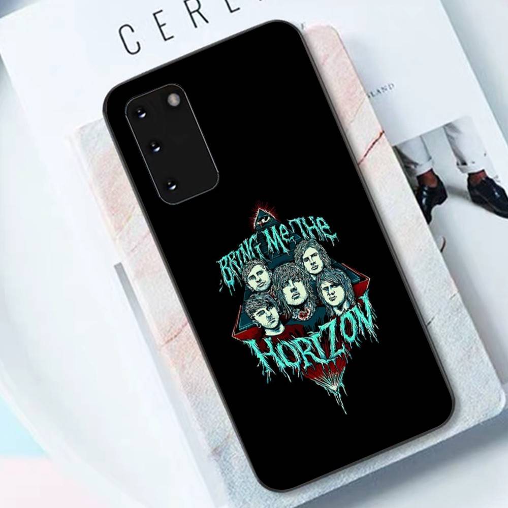 Bring Me The BMTH Horizon Phone Case For Samsung S 24 Fe 25 Ultra Plus 20 Lite 21 30 22 23 24 22 Ultra 5G Fundas
