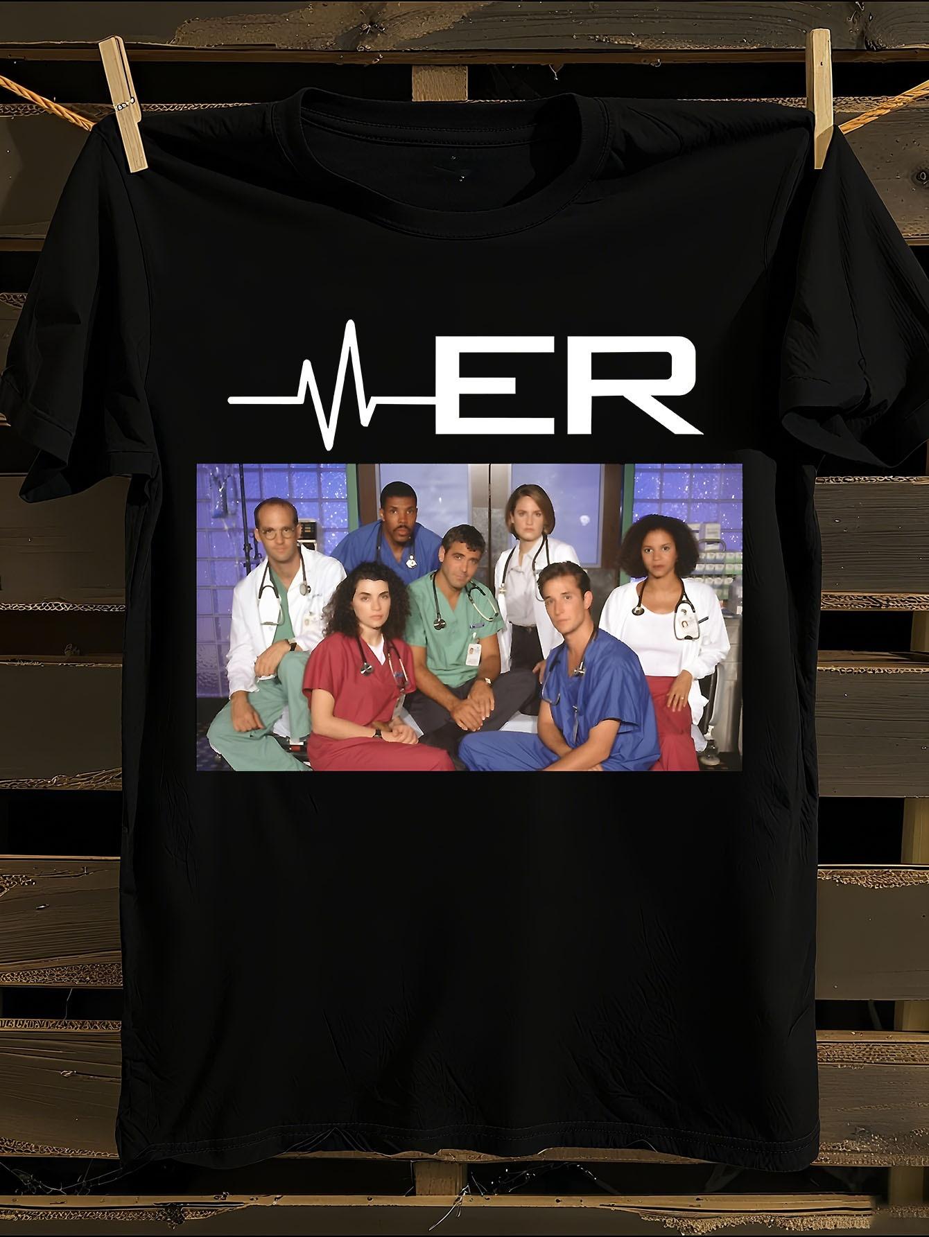 ER TV Show Graphic T-shirt M