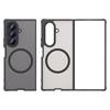 Magnetic Phone Case for Samsung Galaxy Z Fold 7 360 Full Body Protection Transparent PC Magsafe Wireless Charging Cover Fold7