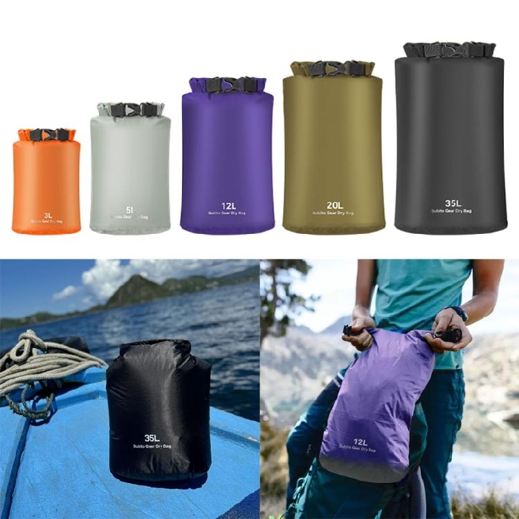 Watertight Dry Bag, Lightweight Large Capacity Dry Bag, Watertight Organizers Storage Bag for Outdoor Hiking Camping