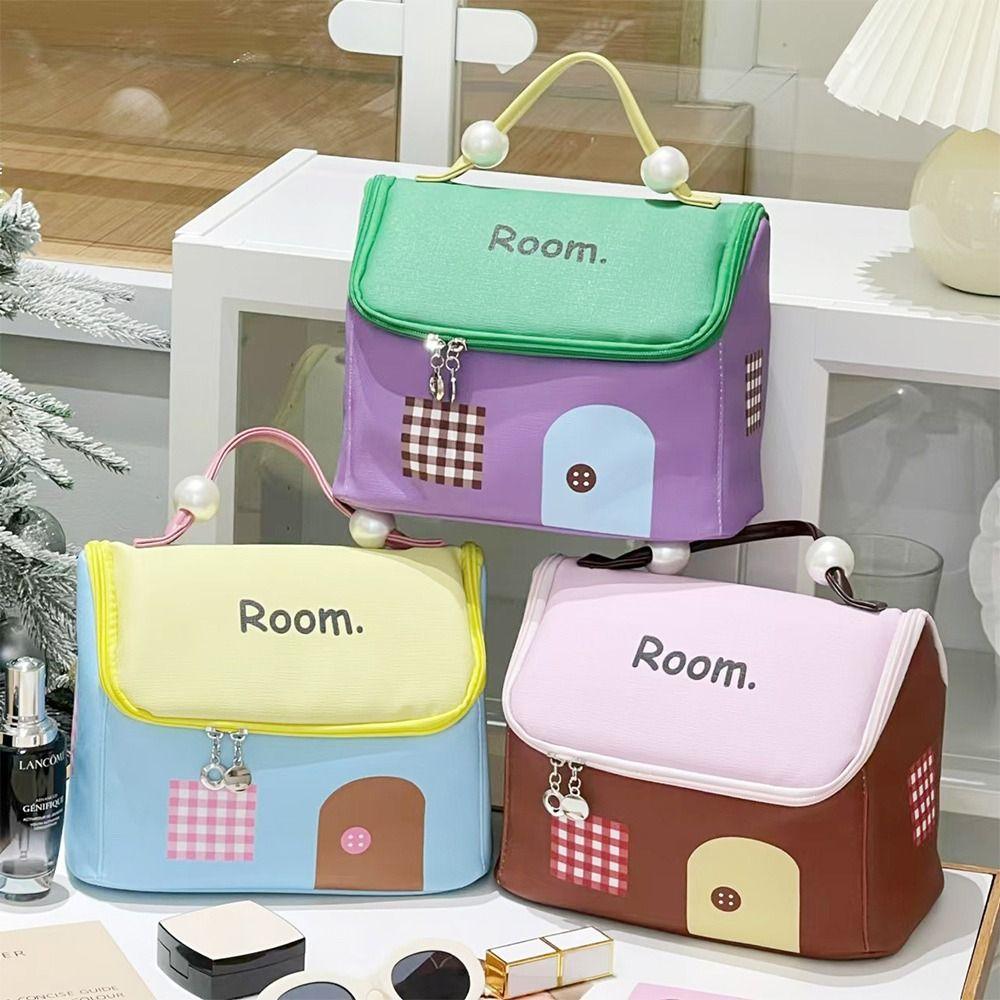 Large Capacity Makeup Bag Multicolor Storage Bag Cute Wash Bag  Lipstick