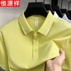 Hengyuanxiang Men's Summer Breathable Polo Shirt