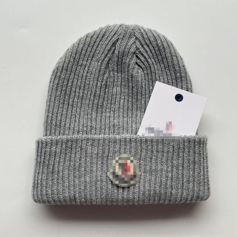 Strickmütze für Männer Frauen Warm Winddicht Lässig Herbst Winter Mit Kompassmuster