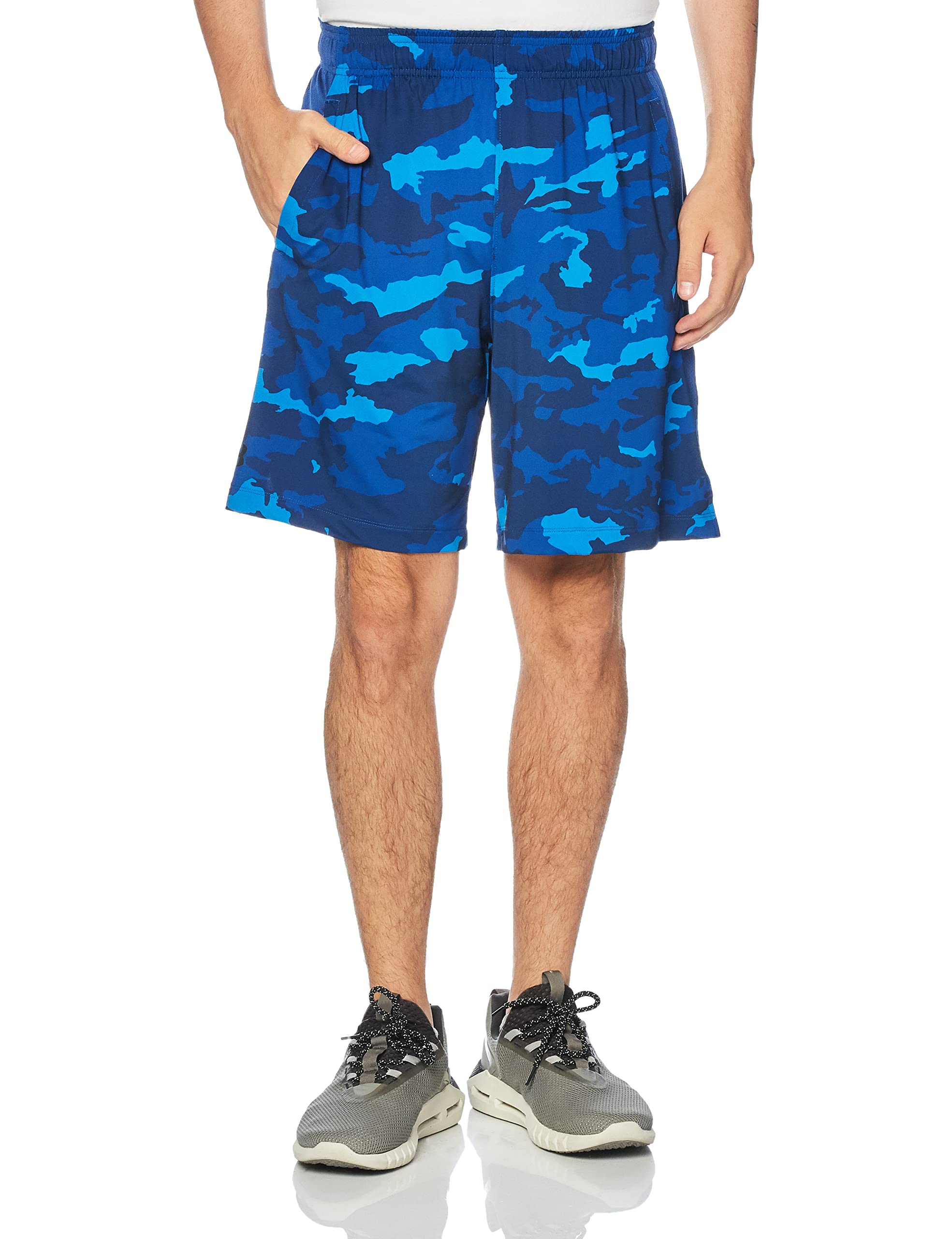 

Under Armour UA Tech Vent Printed Short Blue Mirage Black LG