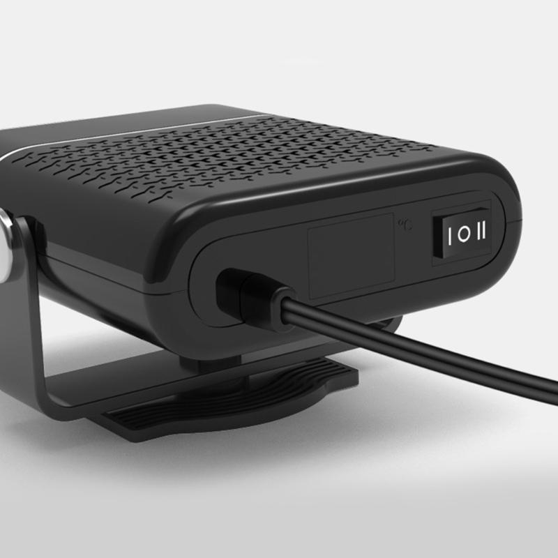 Portable Car Heater Fan Anti-Fog 12V 24V Fan Windshield Defroster Auto Warmer Air Blower Vehicle Demister Heating Dryer