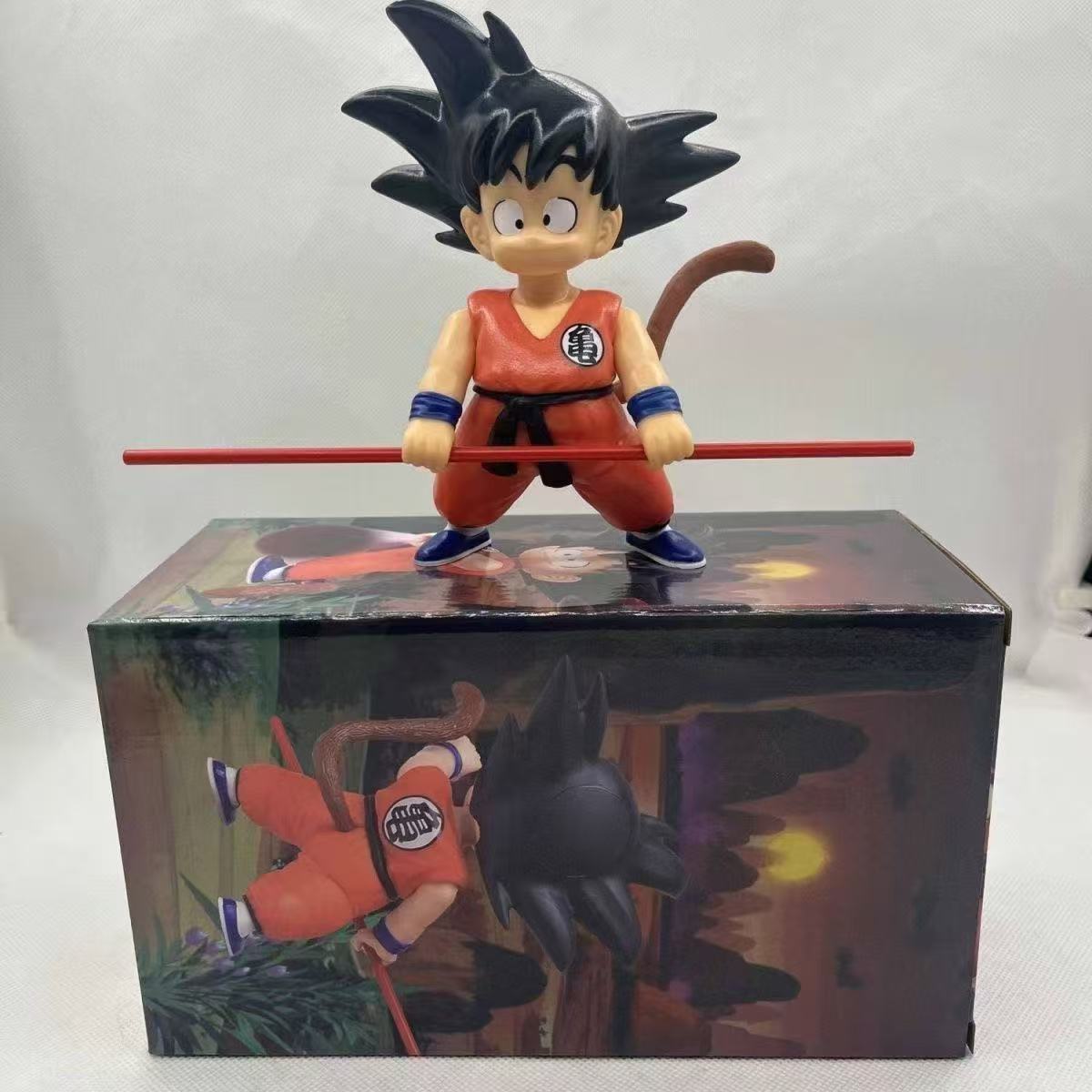 

JT studio Same style Wukong holding a stick dragon ballz figures anime Chinese Kung Fu Handsome PVC Mini hot Model Gift Toys