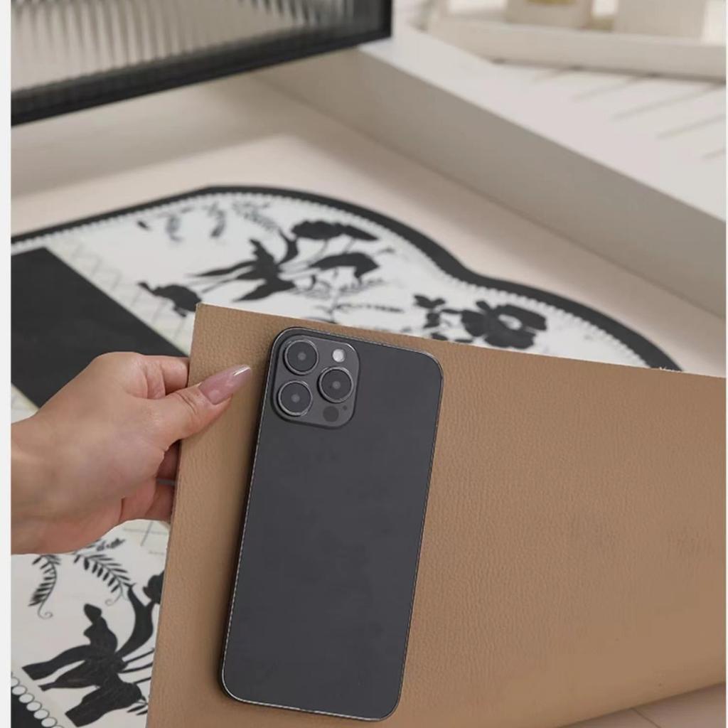 Cute Cat Household Door Floor Mat Leather Floor Mat Entry Door Porch Non-Slip And Wear-Resistant Foot Mat Girl Heart Floor Mat