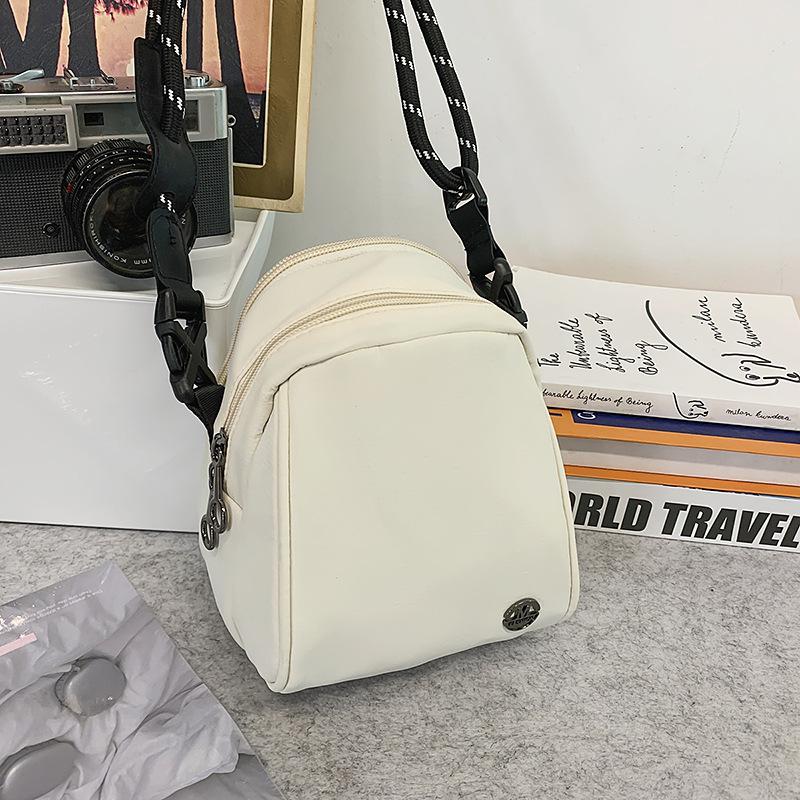 Trendy Brand Small Bag Women'S Mini Lightweight Multi-Compartment Shoulder Messenger Bag Fashionable Mobile Phone Bag Small Shell Backpack