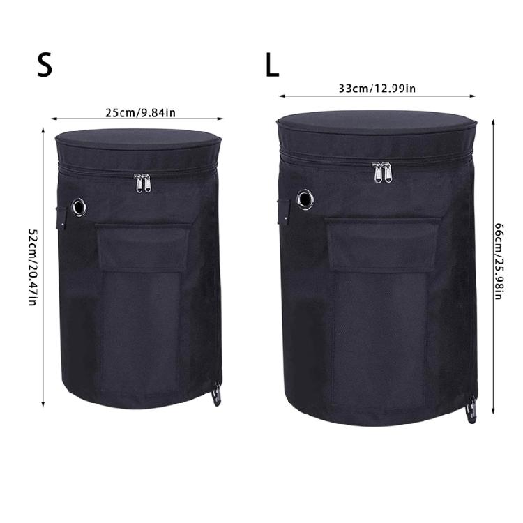 Oxford Cloth Propane Tanks Cover With Windproof Drawstrings Base And Storage Pocket Weatherproof Gas Cylinder Protector
