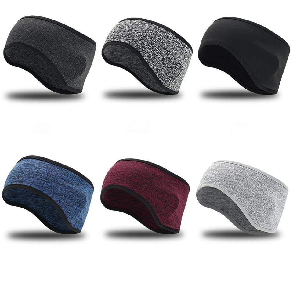 Winter Fleece Ear Protecting Hair Band Warm Cold Proof Headgear Forehead Strap for Men Women