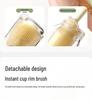 Silicone Baby Bottle & Nipple Brush Set - Portable, Multi-Functional Cleaning Tool for Bottles, Cups & Containers