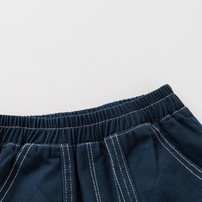 Kinderoveralls 2025 Herbst neue Mode Kinderbekleidung Jungen Koreanische Version Webhosen Baby Ausländischer Stil Hosen