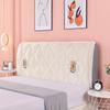 Modern Minimalist New Solid Color Padded Headboard Cover Four Season Universal Elastic Bed Protective Cover Dust Cover Backrest