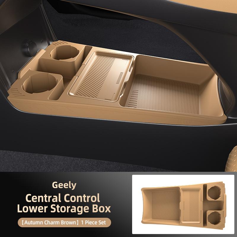 Suitable for 25 Models of Geely Galaxy Starship 7, Under-center Console Storage Box, Glasses Organizer, Car Accessories