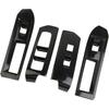 Carbon Fiber Style Interior Door Window Lift Switch Panel Cover Trims Accessoriess for 2024-2025 Toyota Tacoma