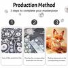 Pearl Painting Kit DIY Fox Animal Artwork Wall Art Home Decoration Painting