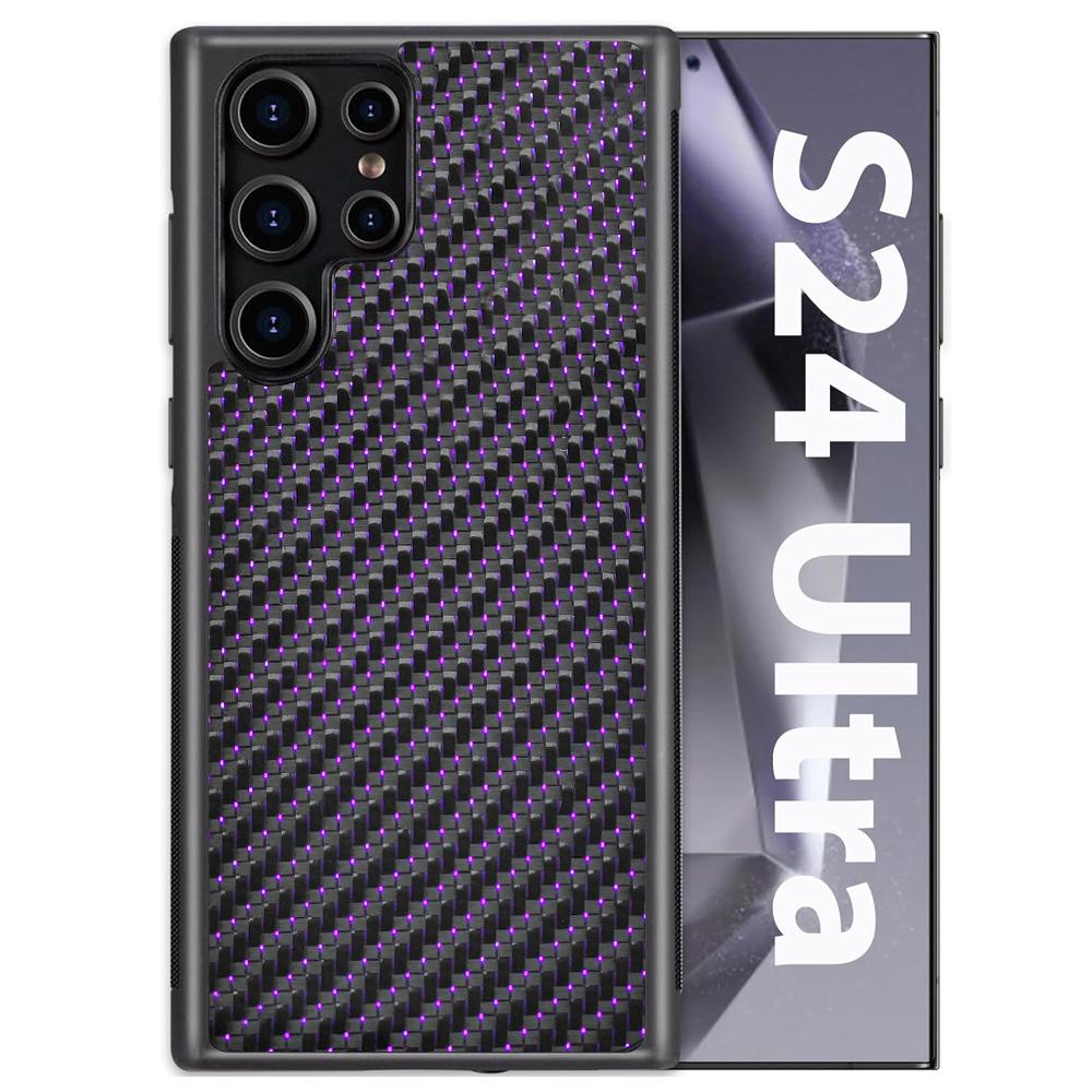 Real  Forged Carbon Fiber+TPU  Phone Case for Samsung S26/26ultra/26plus/25ultra\s25plus\s25\S23ultra/S24ultra/s24plus/s23/s24/