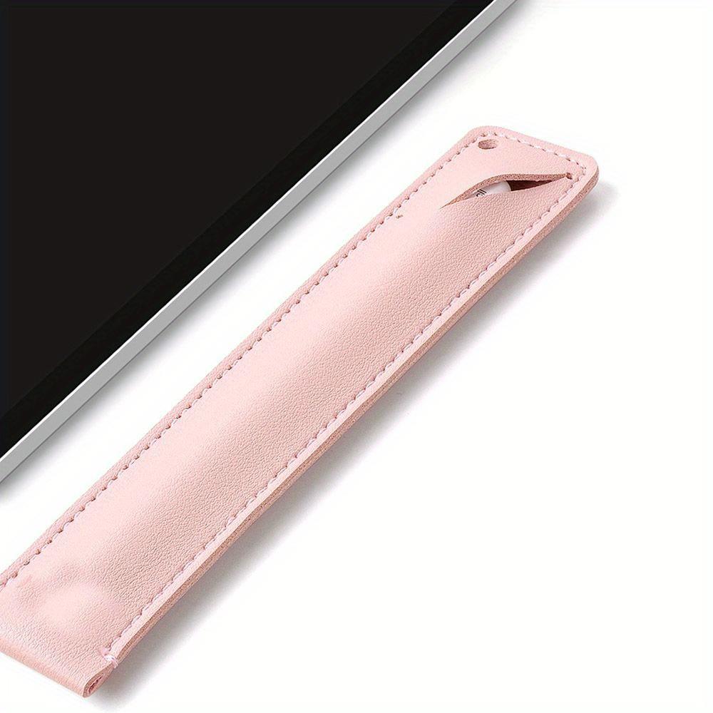 Deksel for pekepenn for iPad Apple Pencil-etuiholder Mykt lær Anti-rullepose Hette Spissdeksel Nettbrett Berøringspenn Beskyttelsesetui