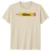 Blessed Teacher Ever Pencil Graphic Design Novelty TShirt