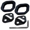 YESprime Sliding Door Striker, Noise Prevention, Quiet, Rubber Cover, Compatible with Alphard, Voxy, 1 Set
