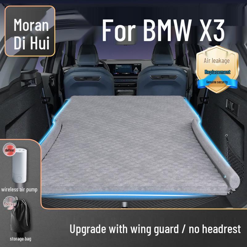 BMW X3 Rücksitz aufblasbare Kofferraum-Bettmatte & Luftkissen