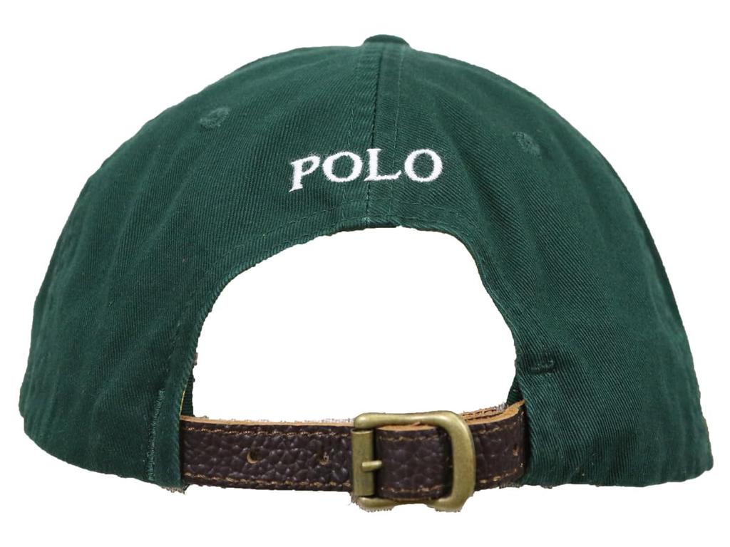 (Polo Ralph Lauren) Men's and Women's Rugby Shirt Embroidered Baseball Cap Hat 01080180-GREEN [Used]