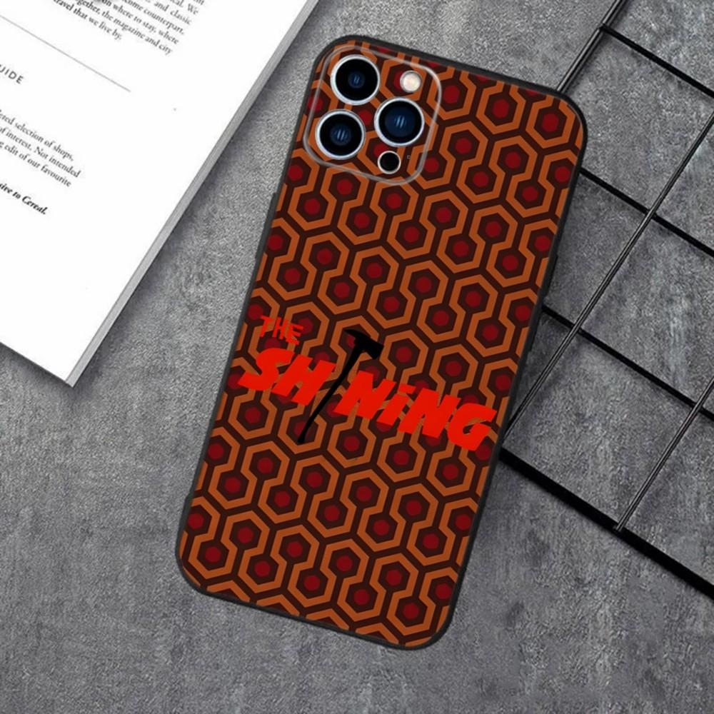 Movie The Shining Phone Case For Apple iPhone 15,14,13,12,11,XS,XR,X,8,7,Pro,Max,Plus,mini Silicone Black Cover