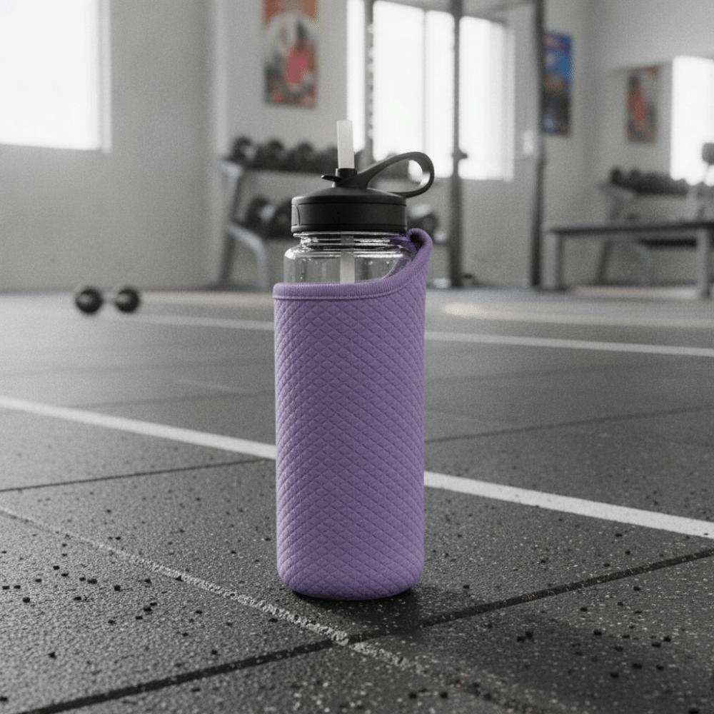 Adjustable Shoulder Strap Sport Water Bottle Cover Neoprene Vacuum Cup Sleeve Adults