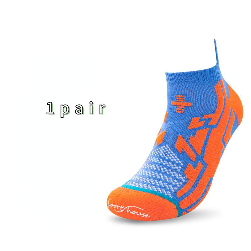 Beden 39-44 Koşu Çorapları Maraton Kompresyon Spor Çorapları Erkek Düşük Bilekli Çoraplar