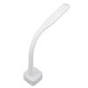 LED Schreibtischlampe 3 Stufen Dimmung Augenschutz Weicher Silikonarm LED Anzeige Wecker Schreibtischlampe